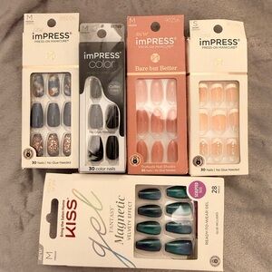 ✨ KISS & imPRESS Press-On Nail Bundle!